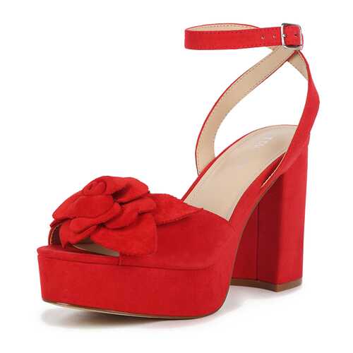 Босоножки женские T.Taccardi K0682PT-1A красные 40 RU в Фамилия