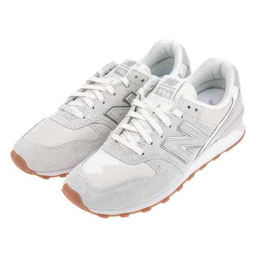 Кроссовки женские New Balance WR996NEB/D серые/бежевые/серебристые/белые 35.5 RU в Фамилия