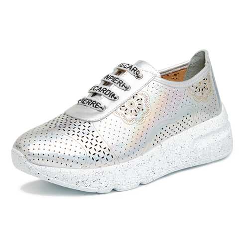 Кроссовки женские Pierre Cardin 710018215 серебристые 37 RU в Фамилия
