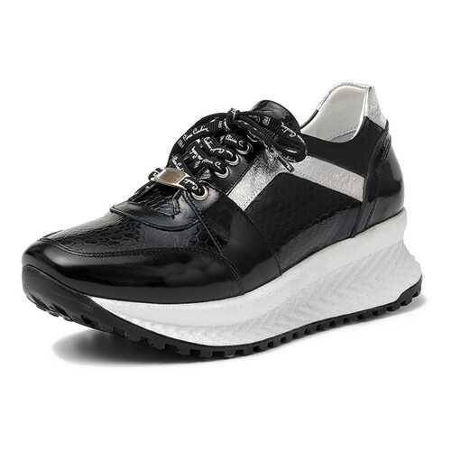Кроссовки женские Pierre Cardin TR-MN-108-1712 черные/серебристые 38 RU в Фамилия