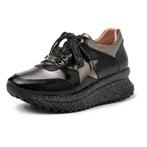 Кроссовки женские Pierre Cardin TR-MN-108-1713 черные/серебристые 38 RU в Фамилия