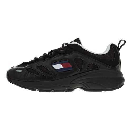 Кроссовки женские Tommy Jeans EN0EN00584 черные 40 RU в Фамилия