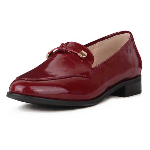 Лоферы женские Pierre Cardin JX20S-1412B бордовые 39 RU в Фамилия