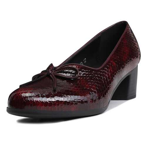 Туфли женские T.Taccardi K0505PM-3A бордовые 40 RU в Фамилия