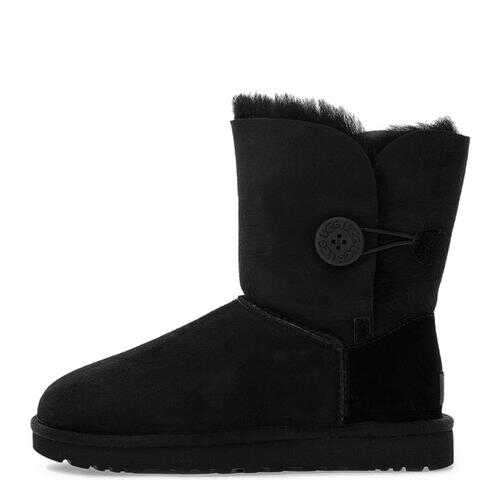 Угги женские UGG Bailey Button II черные 5 US в Фамилия