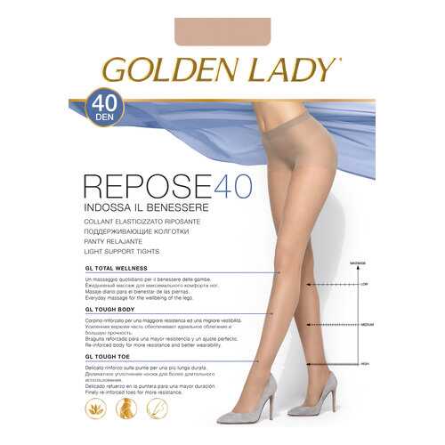Колготки Golden Lady REPOSE 40, melon, 2/S в Фамилия