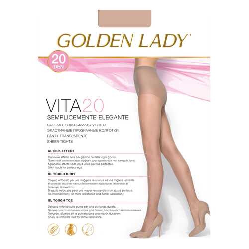 Колготки Golden Lady VITA 20, melon, 4/L в Фамилия
