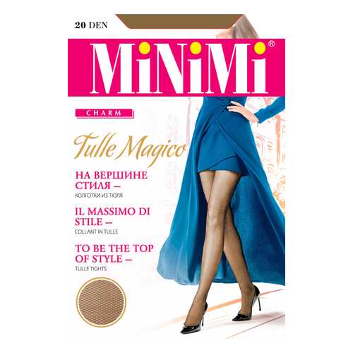 Колготки MiNiMi TULLE MAGICO, daino min, 3/M в Фамилия