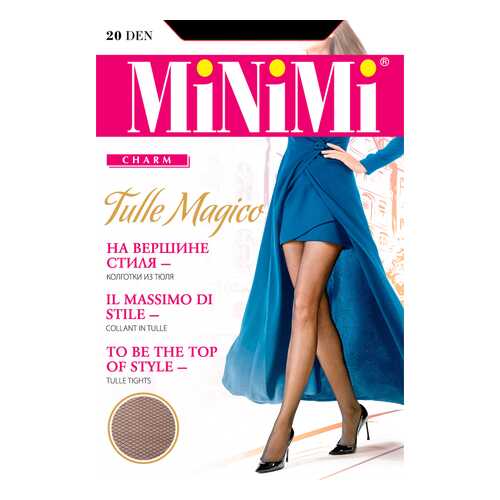 Колготки MiNiMi TULLE MAGICO, nero, 4/L в Фамилия