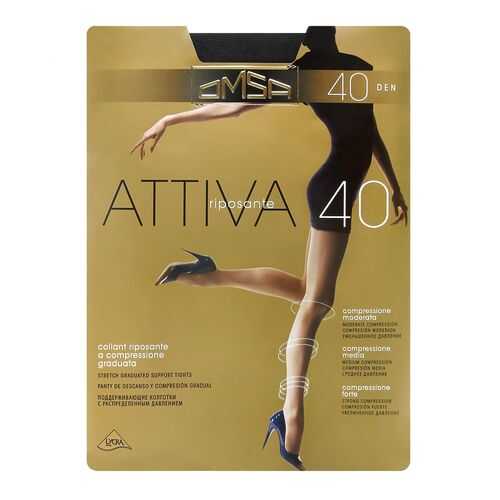 Колготки Omsa ATTIVA 40 / Fumo (Серый) / 3 (M) в Фамилия