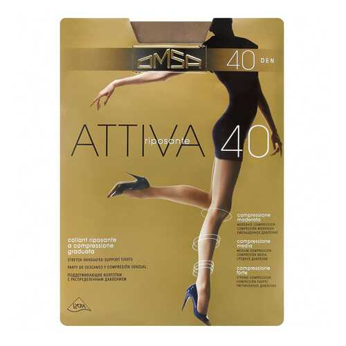 Колготки Omsa ATTIVA 40 / Visone (Лёгкий загар) / 3 (M) в Фамилия