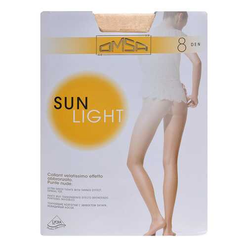 Колготки Omsa SUN LIGHT 8 / Beige-Naturel (Телесный) / 3 (M) в Фамилия