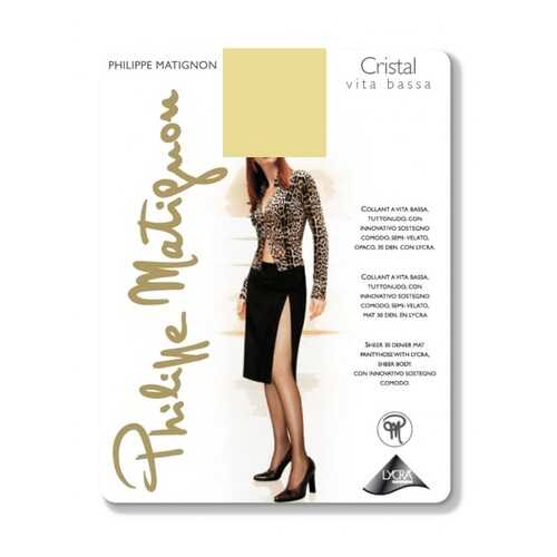 Колготки Philippe Matignon CRISTAL 30 VITA BASSA / Playa Nature (Светло-телесный) / 4 (L) в Фамилия