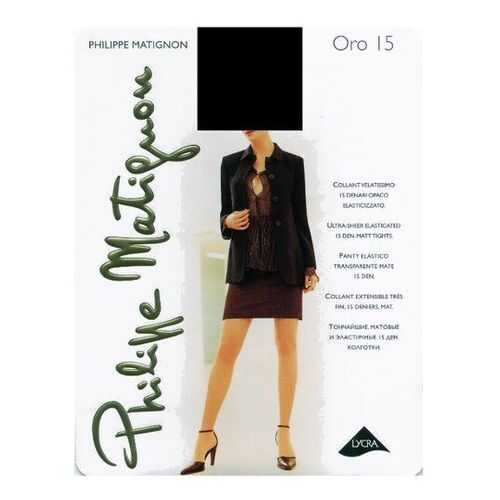 Колготки Philippe Matignon ORO 15 / Nero (Черный) / 4 (L) в Фамилия