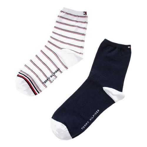 Набор носков женских Tommy Hilfiger 320320001 белых 35-38 US в Фамилия