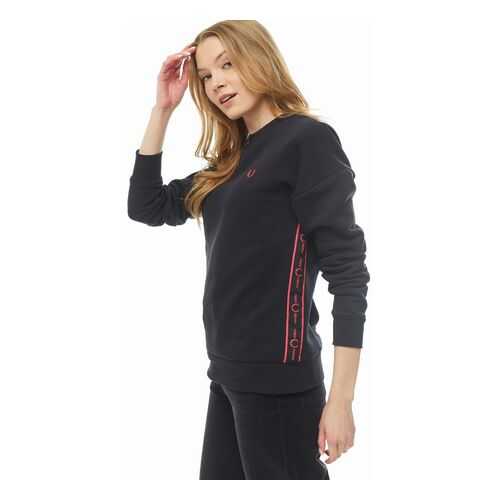 Свитшот женский Fred Perry G7102 102 черный 6 UK в Фамилия
