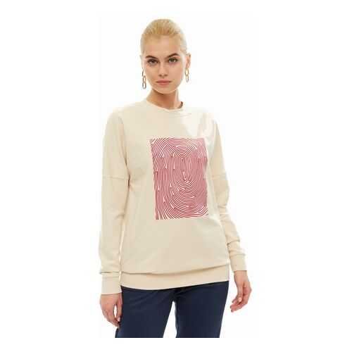 Свитшот женский URBAN TIGER 01.015450 бежевый XS в Фамилия