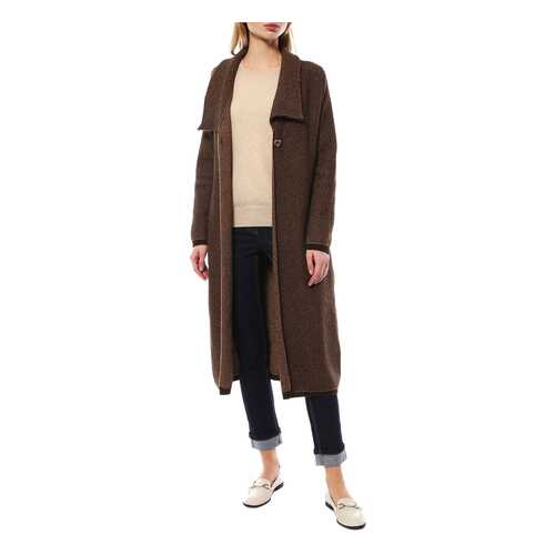 Пальто женское Mir cashmere WYWI17-001 коричневое M в Фамилия