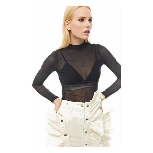 Блуза женская Guess W0YP13-K9VB0 черная M в Фамилия