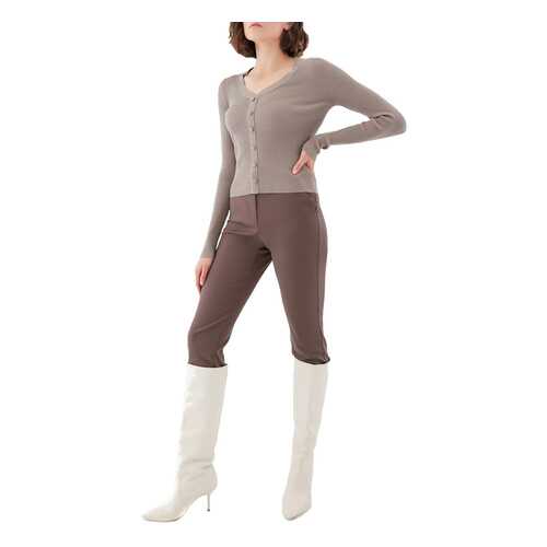 Кардиган женский ZARINA 328614814 коричневый XL в Фамилия
