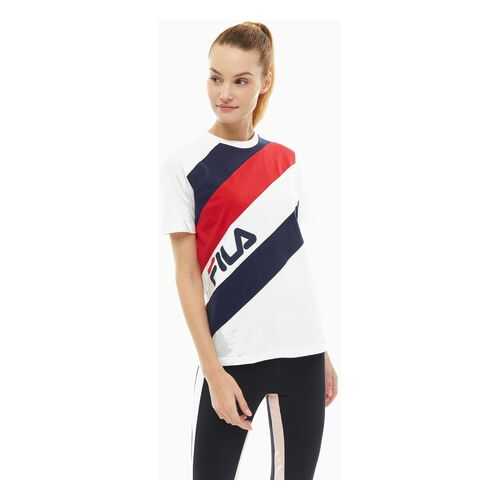 Футболка женская FILA LW933314-100 белая XS в Фамилия