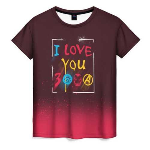 Футболка женская ВсеМайки 1844101 разноцветная XXXL в Фамилия