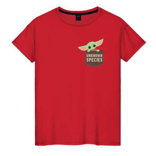Футболка женская ВсеМайки 2147277 красная XXXL в Фамилия