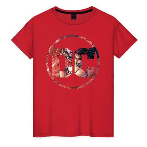 Футболка женская ВсеМайки 2227743 красная XXXL в Фамилия