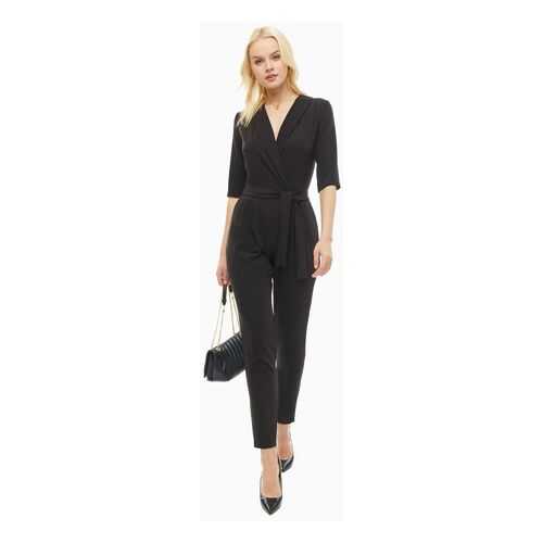 Комбинезон женский D&M by 1001DRESS DM01031BK черный XS в Фамилия