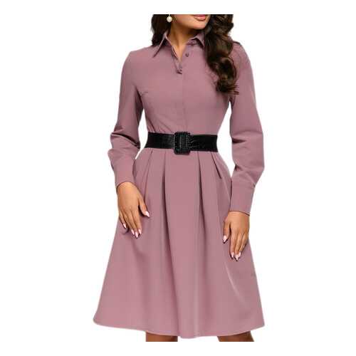 Платье женское D&M by 1001DRESS 0112001-01793SP розовое L в Фамилия