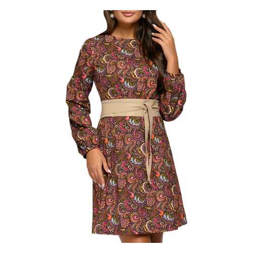 Платье женское D&M by 1001DRESS 0112001-01958BO красное M в Фамилия