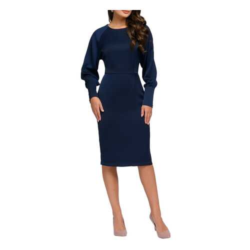 Платье женское D&M by 1001DRESS DM01737DB синее S в Фамилия