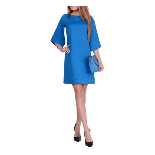 Платье женское FRANCESCA LUCINI F0795-4 голубое 48 RU в Фамилия
