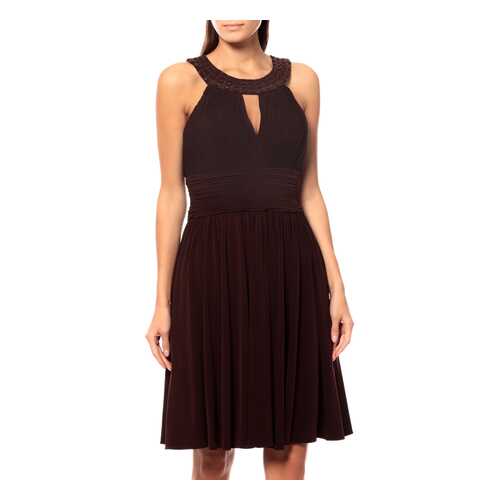 Платье женское JS BOUTIQUE 5259005 коричневое 10 US в Фамилия