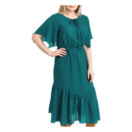 Платье женское LACY S20717(4769-4311) зеленое 48 RU в Фамилия