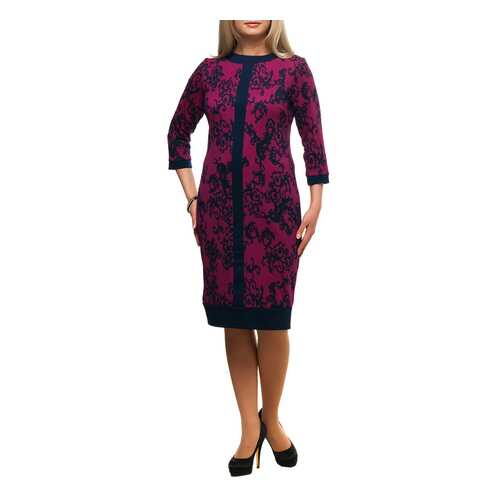 Платье женское OLSI 1705032/2V фиолетовое 58 RU в Фамилия