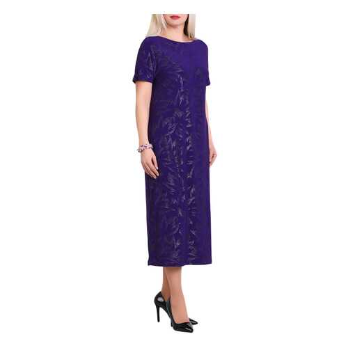 Платье женское OLSI 1905020_2 фиолетовое 68 RU в Фамилия
