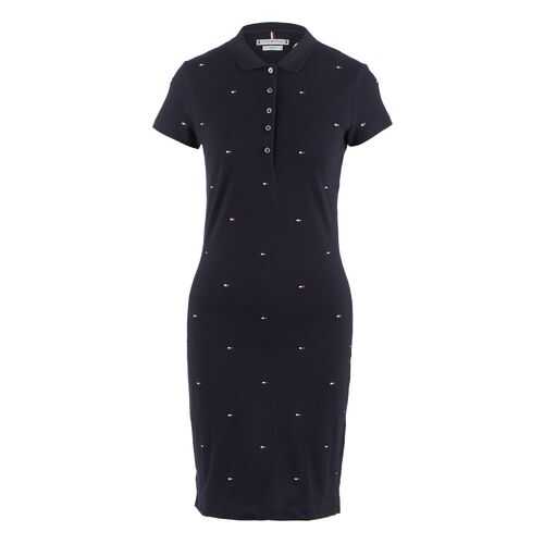 Платье женское Tommy Hilfiger WW0WW27857 синее S в Фамилия