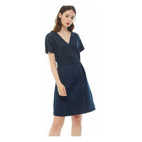 Платье женское Tommy Hilfiger WW0WW28427 синее 40 US в Фамилия