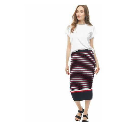 Юбка женская Tommy Hilfiger WW0WW26524 синяя XS в Фамилия